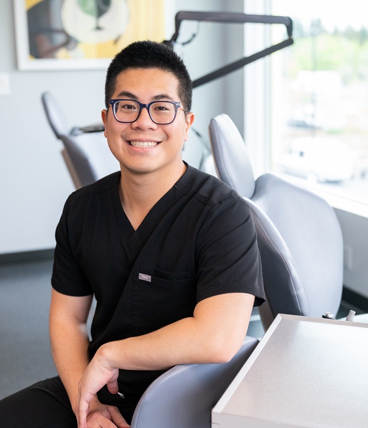 Dr. Matt, orthodontist in Portland, Oregon, smiling in a professional photo